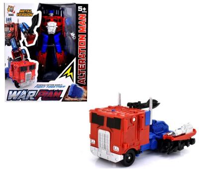 Opakowanie Robot wojownik metal czerwony