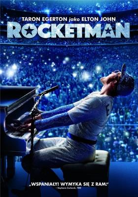 Rocketman DVD. Autor: Dexter Fletcher. SmakLiter.pl Okładka książki Rocketman DVD