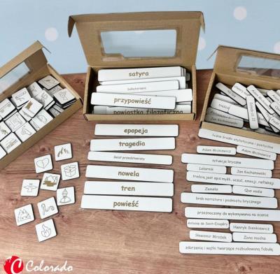 Opakowanie Rodzaje literackie - liryka, epika, dramat