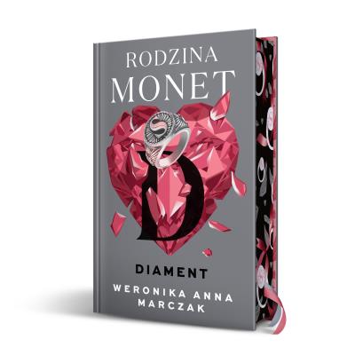 Rodzina Monet Tom 4 Diament (wydanie specjalne). Autor: Marczak Weronika. SmakLiter.pl Okładka książki Rodzina Monet Tom 4 Diament (wydanie specjalne)