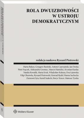 Okładka książki Rola dwuizbowości w ustroju demokratycznym