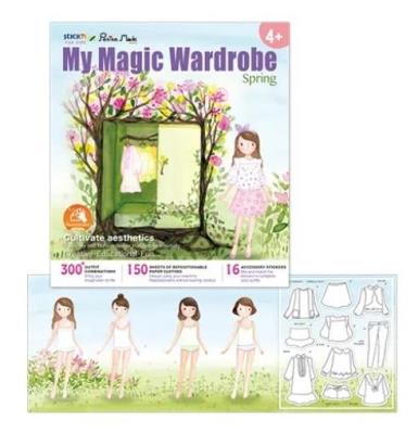 Opakowanie Rolki samoprzylepne Mała projektantka wiosna 3szt