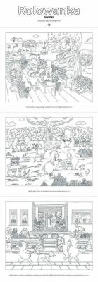 Rolowanka - świnki. Autor: Katarzyna Rymorz. SmakLiter.pl Okładka książki Rolowanka - świnki