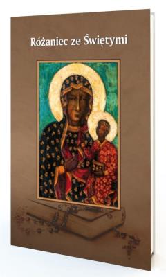 Różaniec ze Świętymi. Autor:   Praca zbiorowa. SmakLiter.pl Okładka książki Różaniec ze Świętymi