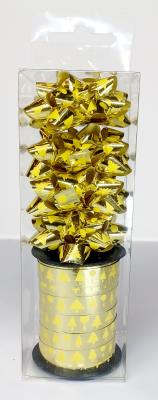 Opakowanie Rozeta kokarda BN złota GB314A