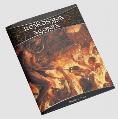 Rozkoszna agonia. Wydawca: Alis Games. SmakLiter.pl Opakowanie Rozkoszna agonia