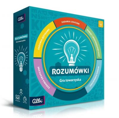 Rozumówki: Gra Planszowa ALBI. Wydawca: Albi. SmakLiter.pl Opakowanie Rozumówki: Gra Planszowa ALBI