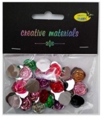 Opakowanie Różyczki akrylowe 15mm