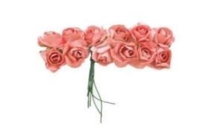 Różyczki papierowe mix kolorów. Wydawca: Brewis. SmakLiter.pl Opakowanie Różyczki papierowe mix kolorów