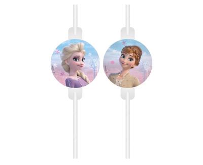 Opakowanie Rurki papierowe z medalionem Frozen 2 4szt