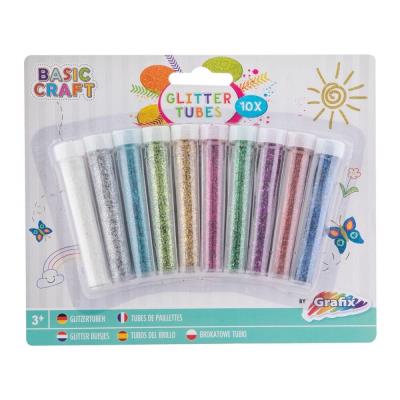 Opakowanie Rurki z brokatem 10x6g