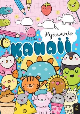 Okładka książki Rysowanie Kawaii. Niebieska