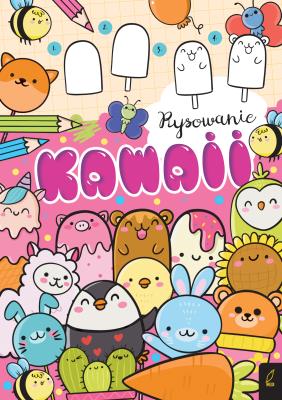 Okładka książki Rysowanie kawaii. Różowa