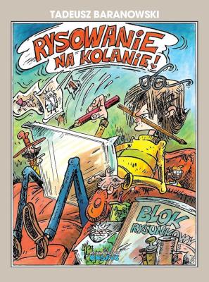 Okładka książki Rysowanie na kolanie