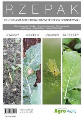 Okładka książki Rzepak - chwasty, choroby, szkodniki, niedobory TW