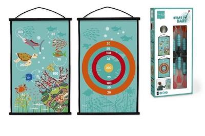 Rzutki przyssawki Start to Dart Rafa Koralowa. Wydawca: Scratch. SmakLiter.pl Opakowanie Rzutki przyssawki Start to Dart Rafa Koralowa