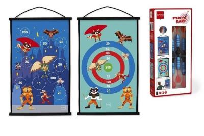 Opakowanie Rzutki przyssawki Start to Dart Superbohater