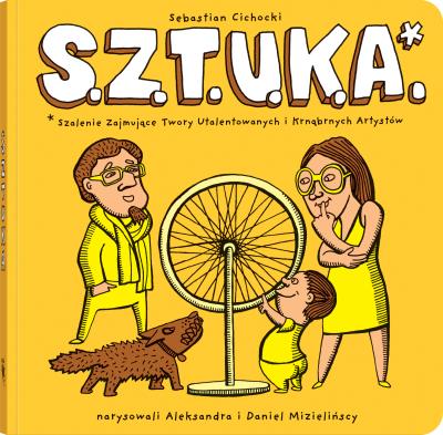 S.Z.T.U.K.A.. Autor: Sebastian Cichocki. SmakLiter.pl Okładka książki S.Z.T.U.K.A.