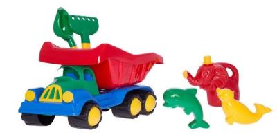 Opakowanie Samochód duży z dodatkami do piasku i konewką