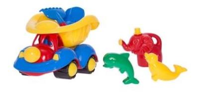 Opakowanie Samochód Pajacyk z konewką i foremkami