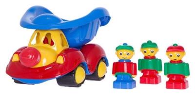 Opakowanie Samochód Pajacyk z ludzkami MIX