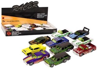Opakowanie Samochód wyścigowy resorak metalowy 1:64 MIX