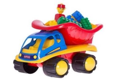 Opakowanie Samochód wywrotka z klockami