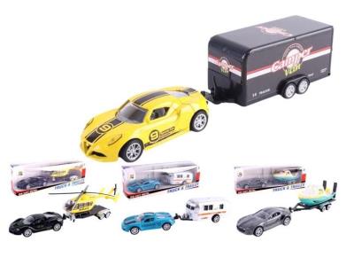 Opakowanie Samochód z przyczepą mix