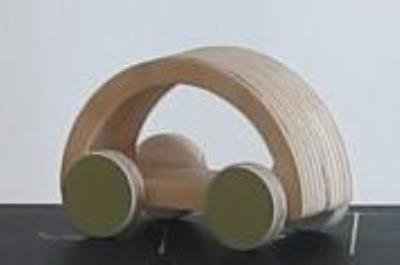 Opakowanie Samochodzik z zielonymi kołami