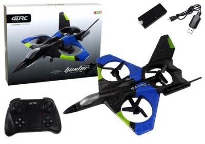 Opakowanie Samolot Myśliwiec R/C niebieski