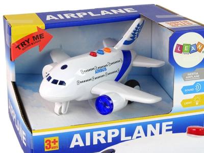 Opakowanie Samolot pasażerski z napedem dźwiękiem i światłem