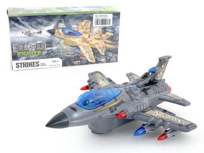 Opakowanie Samolot wojskowy na baterie z światłem i dźwiękiem