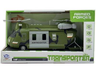 Opakowanie Samolot wojskowy ze światłem i dźwiękiem