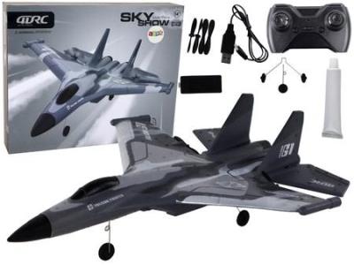 Opakowanie Samolot zdalnie sterowany ze światłem szary