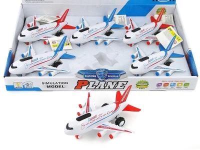 Opakowanie Samolot ze światłem i dźwiękiem MIX