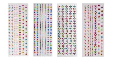 Opakowanie Samoprzylepne kryształki dekoracyjne - duże WN1892