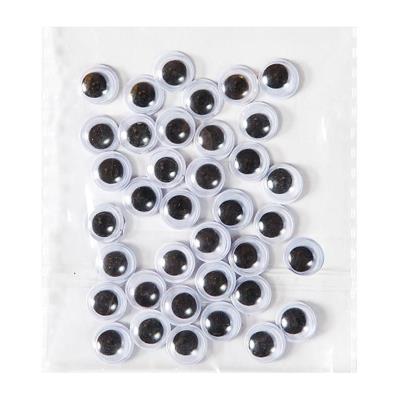 Opakowanie Samoprzylepne ruchome oczka 8 mm 36 szt.