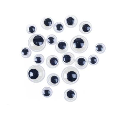 Opakowanie Samoprzylepne ruchome oczka mix świecące 20szt