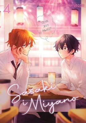 Sasaki i Miyano. Tom 4. Autor: Shou Harusono. SmakLiter.pl Okładka książki Sasaki i Miyano. Tom 4