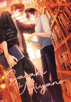 Sasaki i Miyano. Tom 8. Autor: Shou Harusono. SmakLiter.pl Okładka książki Sasaki i Miyano. Tom 8