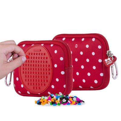 Opakowanie Saszetka na Suwak z czerwonym panelem