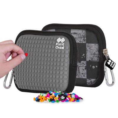 Opakowanie Saszetka na suwak z szarym panelem