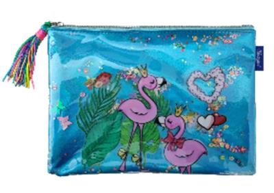 Opakowanie Saszetka na zamek Flaming niebieski