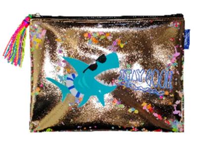 Opakowanie Saszetka na zamek Rekin złota