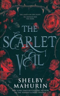 SCARLET VEIL PB. Autor: Shelby Mahurin. SmakLiter.pl Okładka książki SCARLET VEIL PB