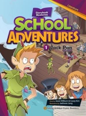 Okładka książki School Adventures Level 2 cz.1 Jack Pan + CD