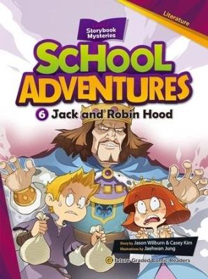 Okładka książki School Adventures Level 2 cz.6 Jack and.. + CD
