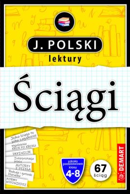 Okładka książki Ściągi. J. Polski lektury. Klasy 4-8