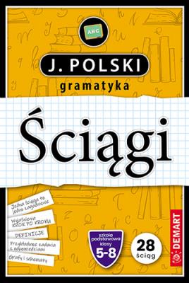 Okładka książki Ściągi. J. Poski gramatyka. Klasy 5-8