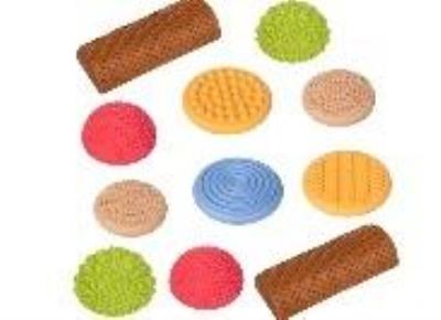 Opakowanie Ścieżka sensoryczna pastelowa 11szt